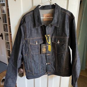 Red Tornado Classic Trucker Jacket NWT